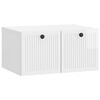 vidaXL Mueble para TV de pared Brillante 59,5 x 41 x 30 cm