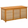 vidaXL Caja de Almacenamiento para Jard&iacute;n 185 L 113 x 50 x 56 cm Beige