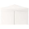 vidaXL Carpa para fiestas plegable con paredes laterales blanco 3x3 m