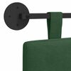 vidaXL Cabecera Colgante Liso Verde Selva 170 x 55 x 5 cm Tela de Pana