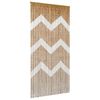vidaXL Cortina de Puerta Insectos Multicolor 200 x 100 cm Bamb&uacute;