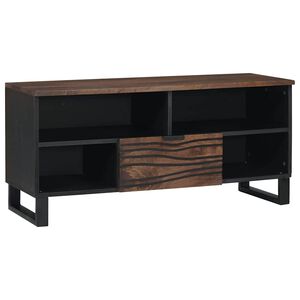 vidaXL Unidades de TV Nogal 105 x 33 x 46 cm Madera contrachapada