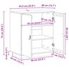 vidaXL Aparador Marr&oacute;n Cera 65,5 x 40 x 75 cm Pino macizo