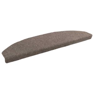 vidaXL Alfombras autoadhesivas para escaleras 15 uds.