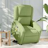 vidaXL Sill&oacute;n reclinable de masaje elevable terciopelo verde claro