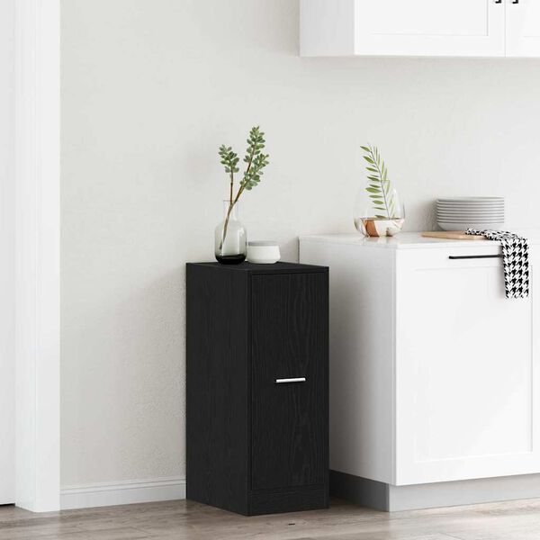 vidaXL Armario de Boticario Roble negro 40 x 41 x 77.5 cm