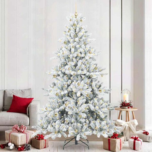 vidaXL &Aacute;rbol de Navidad artificial con ramas articuladas 240 cm