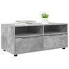 vidaXL Gabinete de TV con caj&oacute;n Gris Concreto 100 x 48 x 43 cm
