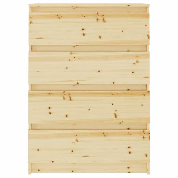 vidaXL Armario auxiliar madera maciza de abeto 60x36x84 cm