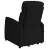 vidaXL Sill&oacute;n elevable tela negro
