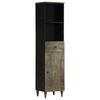 vidaXL Mueble de ba&ntilde;o madera maciza de mango 38x33x160 cm