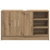 vidaXL Mueble de Cuarto de Ba&ntilde;o Roble artesanal 90 x 29 x 55 cm