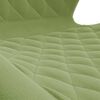 vidaXL Sillas de comedor giratorias 6 uds de terciopelo verde claro
