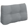 vidaXL Coj&iacute;n de Espalda Gris Claro 80 x 24 x 50 cm tela