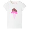 Camiseta infantil color crudo 116