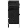vidaXL Gabinete de Lavabo para Ba&ntilde;o Roble negro 80 x 30 x 60 cm