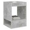 vidaXL Mesa Auxiliar 2 pcs Gris Concreto 40 x 40 x 56 cm