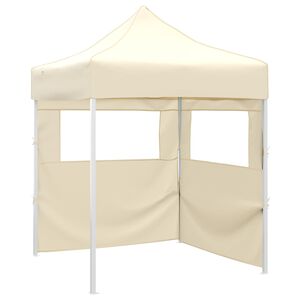 vidaXL Carpa de Fiesta Crema 200 x 200 x 315 cm Tela Oxford
