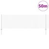 vidaXL Valla con Poste Plateado 0,8 x 50 m Acero