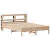vidaXL Estructura de cama sin colchón madera maciza de pino 160x200 cm