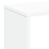 vidaXL Librer&iacute;a divisora madera ingenier&iacute;a blanca 67x25x161,5 cm
