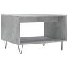 vidaXL Mesa de centro madera de ingenier&iacute;a gris hormig&oacute;n 60x50x40 cm
