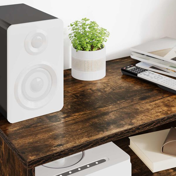 vidaXL Mueble de TV Roble ahumado 60 x 35 x 40 cm Madera de ingenier&iacute;a