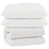 vidaXL Edred&oacute;n con almohada 3 uds. Microfibra