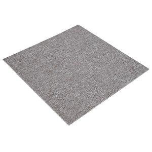 vidaXL Azulejo de alfombra Marr&oacute;n 50 x 50 cm 36 uds. PP y Bet&uacute;n