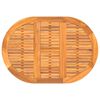 vidaXL Mesa de Jard&iacute;n 5 pcs Marr&oacute;n Madera de Acacia S&oacute;lida