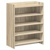 vidaXL Armario Zapatero Roble Sonoma 73,5 x 36 x 92 cm