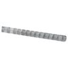 vidaXL Valla Salvaje Galvanizado en Caliente 1000 x 140 x 0.18 cm