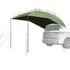 vidaXL Carpa para coche impermeable verde