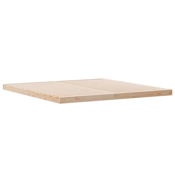 vidaXL Estructura de cama Natural 213.5 x 104 x 9 cm