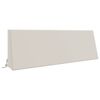 vidaXL Coj&iacute;n de respaldo SOEST 100% Poli&eacute;ster Blanco 120 x 20 x 40 cm