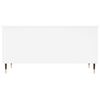 vidaXL Mesa de centro madera contrachapada blanco 90x44,5x45 cm