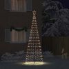 vidaXL &Aacute;rbol de Navidad LED con estacas de tierra Multicolor 400 cm