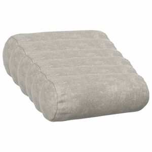 vidaXL Funda de almohada 6 uds. HEERLEN Gris Claro &Oslash; 15 x 40 cm