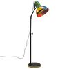 vidaXL L&aacute;mpara de pie de colores 25 W E27 30x30x100-150 cm