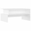 vidaXL Mesa de centro madera de ingenier&iacute;a blanco 90x55x42,5 cm