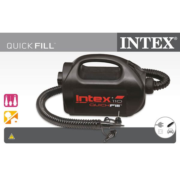 Intex Bomba de aire eléctrica Quick-Fill High PSI 220-240 V 68609