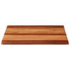 vidaXL Tablero de mesa madera maciza de acacia 25-27 mm 70x90 cm