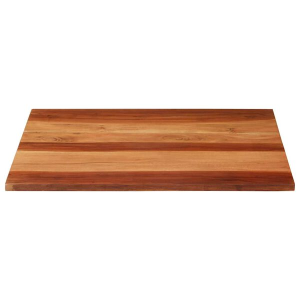 vidaXL Tablero de mesa madera maciza de acacia 25-27 mm 70x90 cm