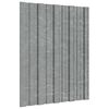 vidaXL Panel de techo 36 pcs Plateado 60 x 45 cm Acero galvanizado
