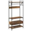 vidaXL Armario Madera vieja 89 x 39 x 184.5 cm Madera contrachapada