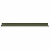 vidaXL Estante flotante 4 pcs Verde Oliva 80 x 18 x 2,5 cm Acero