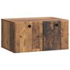 vidaXL Mueble de TV de pared 59,5 x 41 x 30 cm Madera envejecida