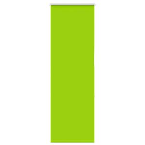 vidaXL Estor Enrollable Opaco hojas verde 40x130 cm Tela Ancho 35,7 cm