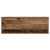 vidaXL Caja de Almacenamiento Madera envejecida 102 x 35 x 35 cm