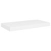 vidaXL Estantes flotantes de pared 2 uds MDF blanco 50x23x3,8 cm